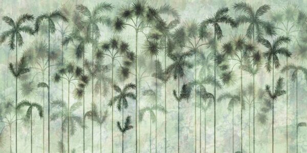 Peinture murale Mur Tropical