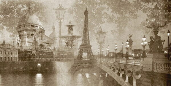 Poster XXL Carte postale de France