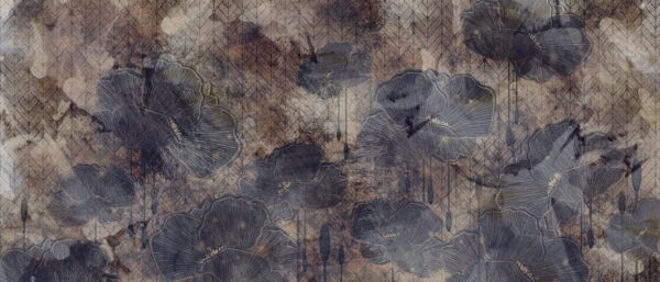 Peinture murale Taches sombres
