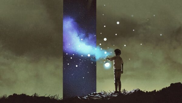 Poster XXL Transition vers un autre monde