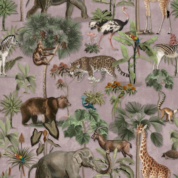 Sticker mural Animaux tropicaux