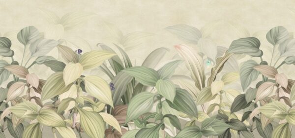 Sticker mural Fleurs tropicales