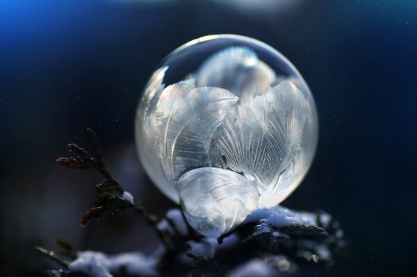 Peinture murale Bulle de neige