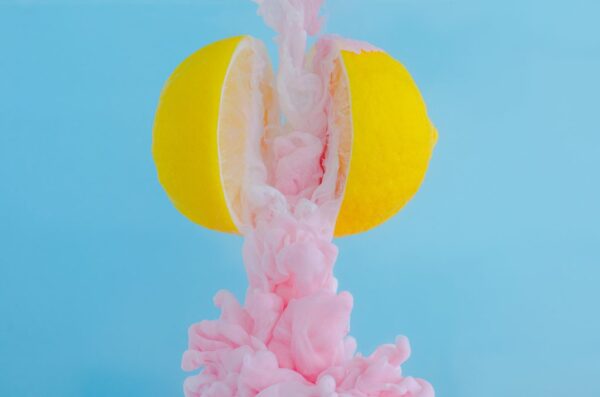 Peinture murale Mousse de citron