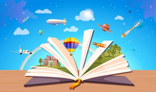 Poster XXL Monde des livres