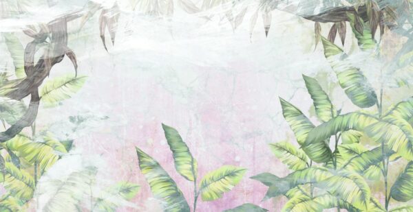 Peinture murale Pluie tropicale