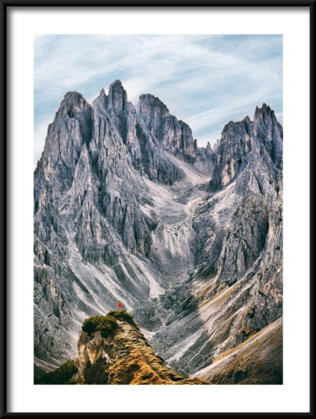 Affiche Massif des Montagnes