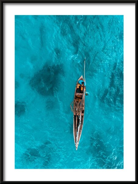 Kayak solitaire Poster