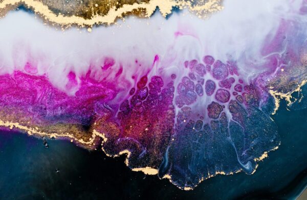 Peinture murale Abstraction de la mer