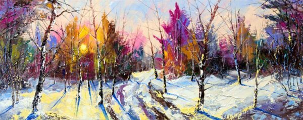 Peinture murale Couleurs des arbres