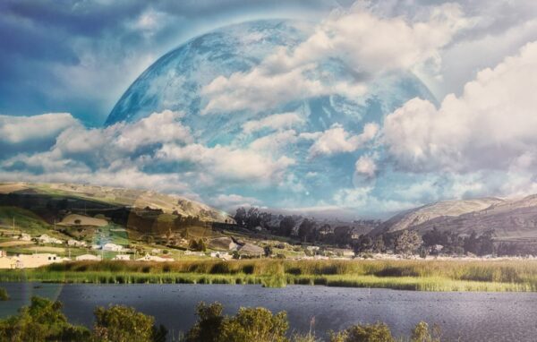 Poster XXL Lac Magique