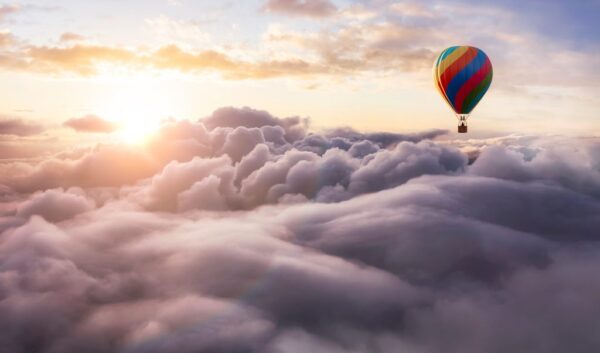 Poster XXL Au-dessus des nuages