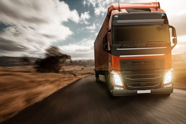 Poster XXL Camion Rouge