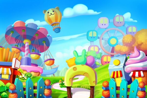 Poster XXL Parc d'attractions