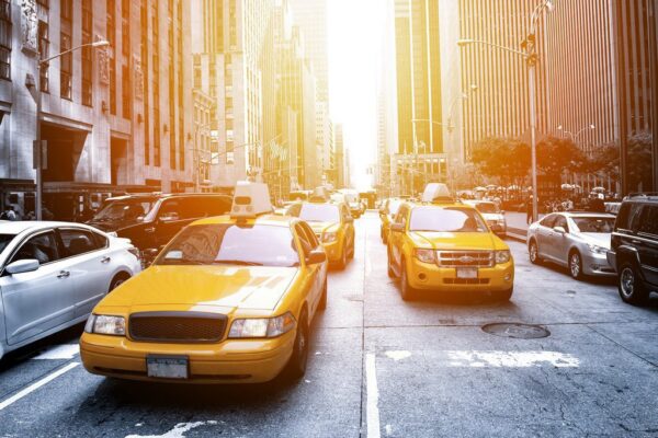 Poster XXL Taxi jaune