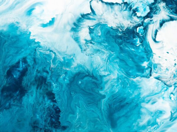 Poster XXL Le pouvoir du bleu