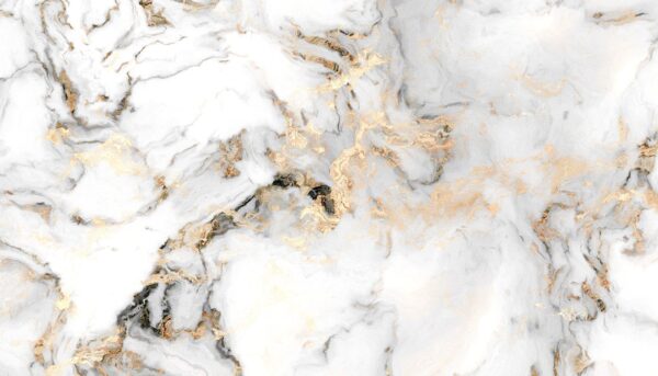 Peinture murale Marbre blanc