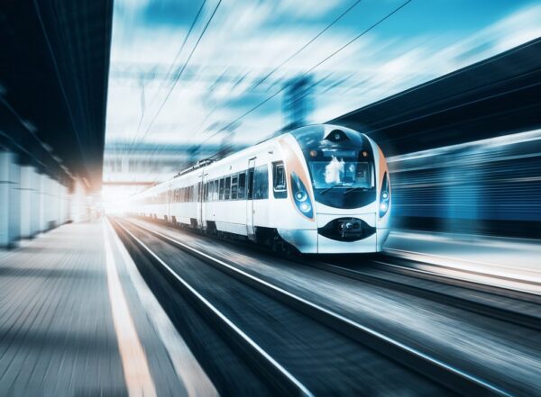 Poster XXL Train vers le futur