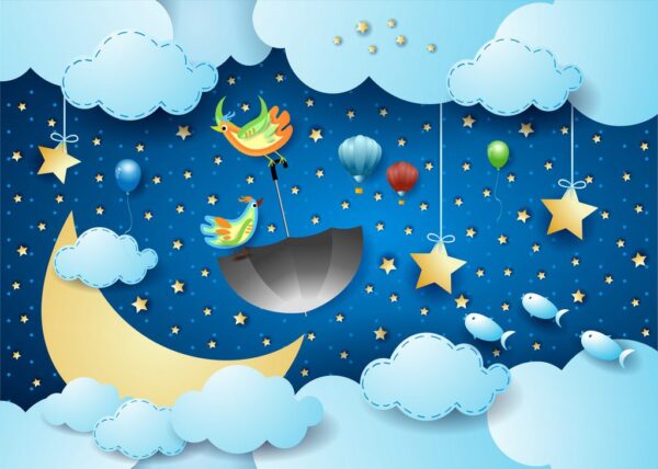 Peinture murale Dormir