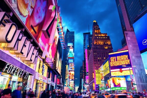 Peinture murale Neon City