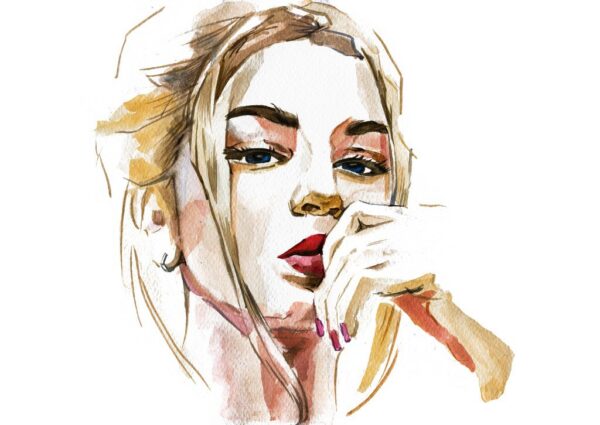 Peinture murale Beauté Femme