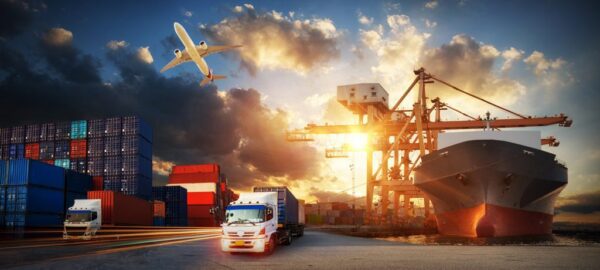 Peinture murale Transport logistique