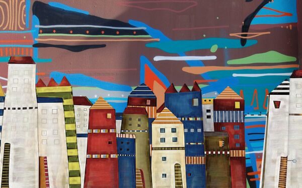 Poster XXL Petite ville