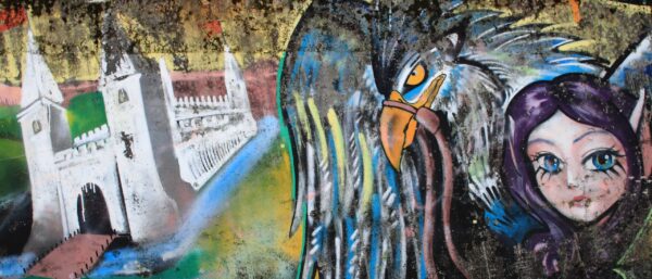 Peinture murale Fresque de conte de fées