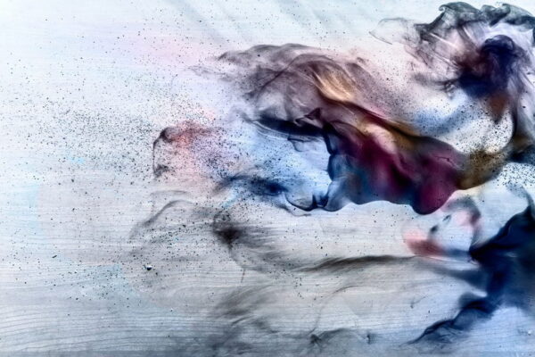 Peinture murale Couleurs floues