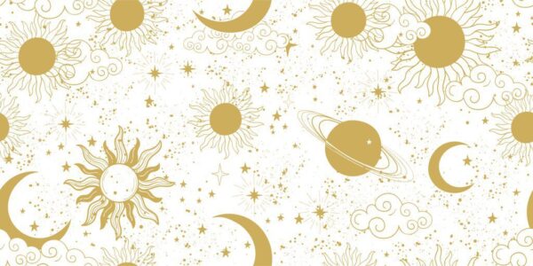 Papiers peints ciel d'or
