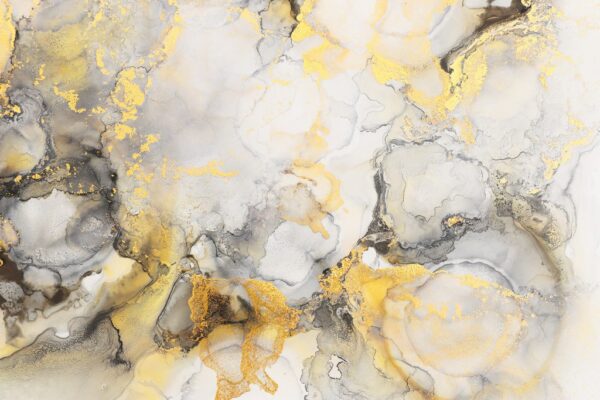Peinture murale Marbre d'or