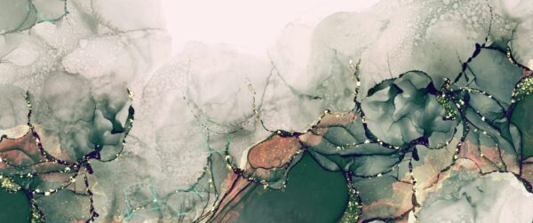Peinture murale Nuances de vert