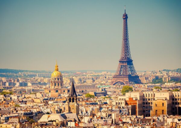 Papier peint Majestueux Tour Eiffel