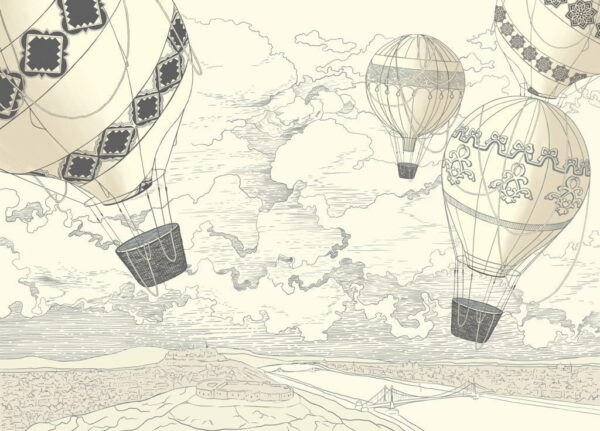 Peinture murale Art du ballon