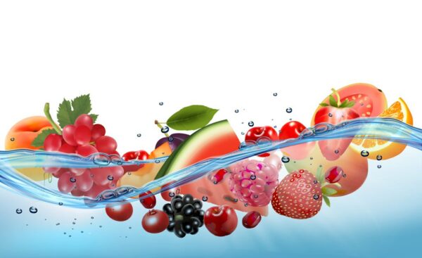 Poster XXL Fruits frais