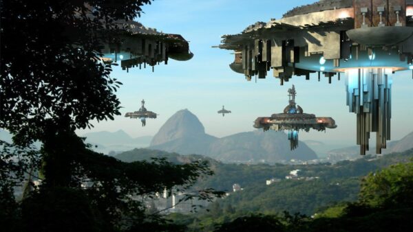 Poster XXL Invasion extraterrestre
