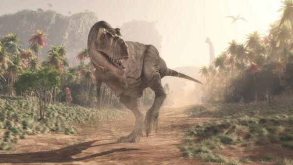 Poster XXL T-Rex dans la Jungle