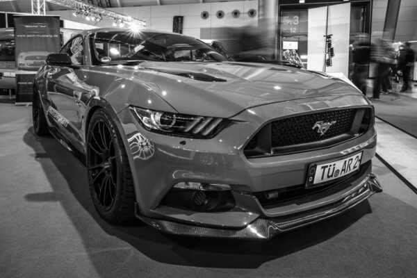 Poster XXL Gris Mustang GT