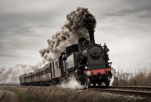 Poster XXL Vieux train