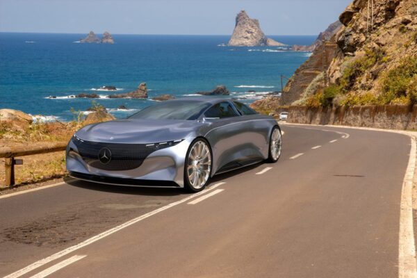 Poster XXL Argent Mercedes