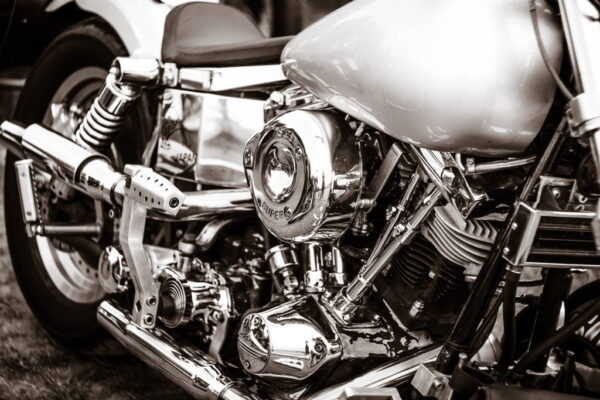 Papier peint Harley moto