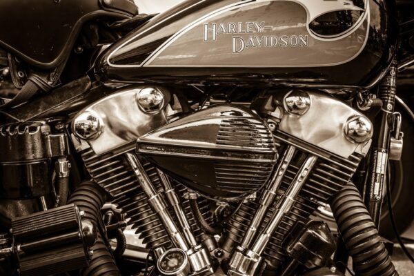 Poster XXL Moteur Harley