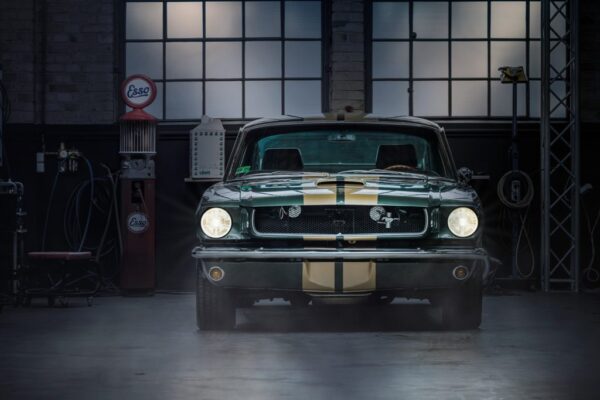 Poster XXL Garage Mustang