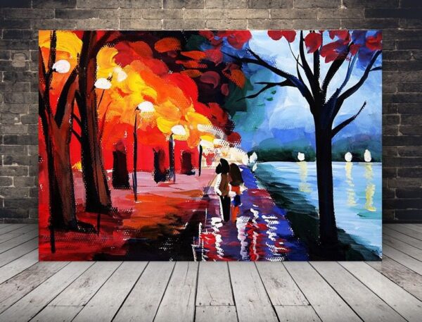 Une image d'une promenade