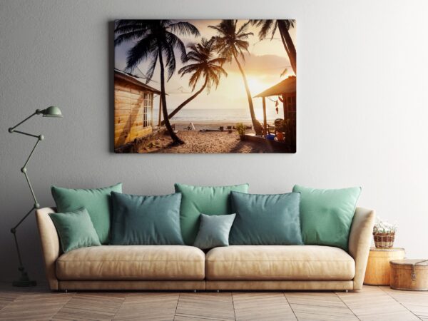 Une image de palmiers sur la plage – Image 3