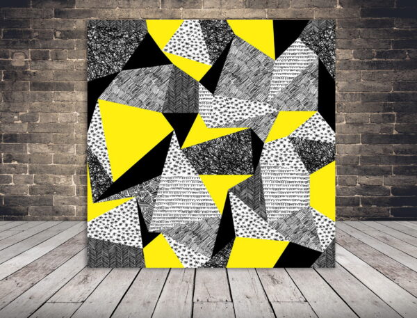 Image jaune et noire