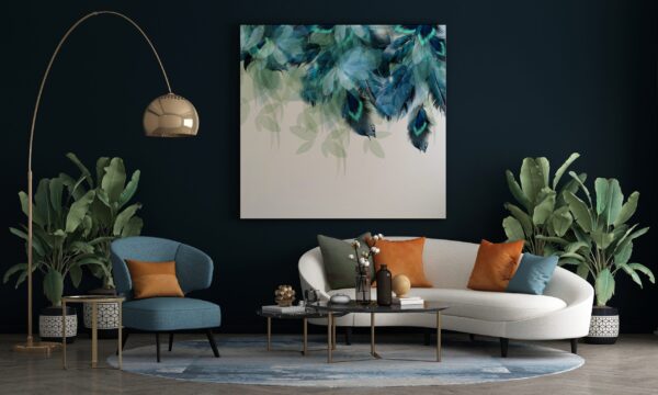 Image de plumes bleues – Image 3