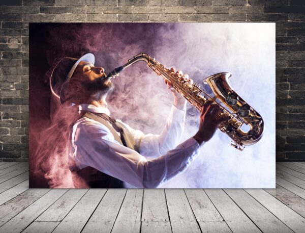 Image d'un saxophoniste