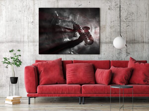Image d'un saxophone noir – Image 3