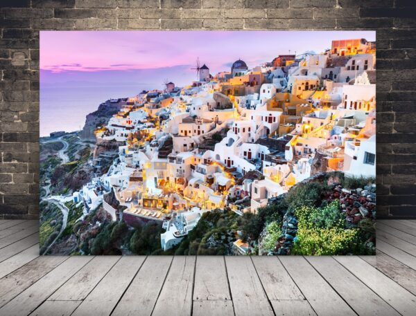 Image de la splendeur de Santorin